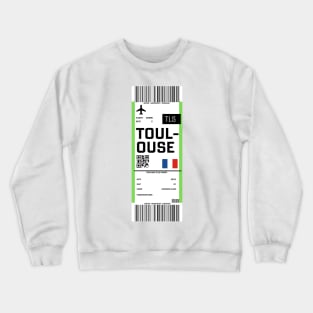 Boarding pass for Toulouse Crewneck Sweatshirt